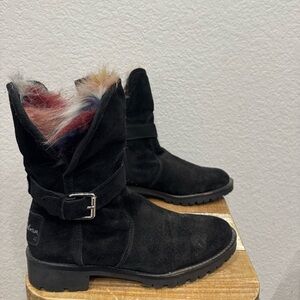 Sam Edelman Jeanie Suede Boots Size 9.5